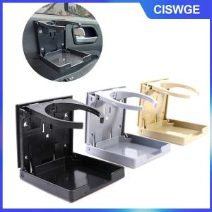 CISWGE Phổ Xe Nhựa Uống Chủ Có Thể Điều Chỉnh Gấp Cốc Nước Hỗ Trợ Đứng Giữ Chai Cho Tự Động Xe Xe Tải Thuyền Cup Đứng