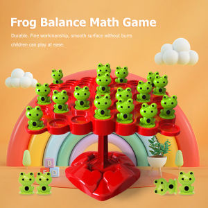 【New Arrival】 Kids Montessori Frog Balance Math Educational Toy for Parent-Child Learning and Cognitive Growth
