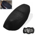 Motorcycle Seat Cover Universal 3D Mesh BreathableCushion AntiSlip Waterproof. 