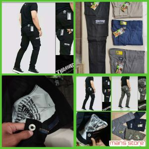 celana cargo panjang thrasher tuwil