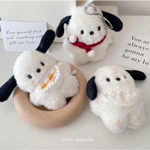 Kawaii sanrio Búp Bê Nhồi Bông Hình Cô Gái Mặc Túi Đi Học Dễ Thương