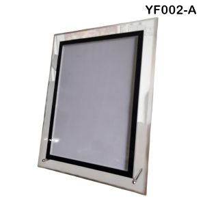 TRENY A4 Wall Mounted Clear Acrylic Paper Photo/Certificate Frame with Screw / A4 Acrylic Frame - Desktop Standing Acrylic Certificate Frame