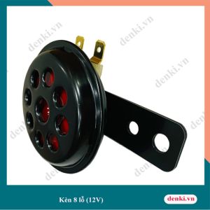 Kèn (Còi 8 lỗ) 12V 1.5A dùng cho nhiều loại xe