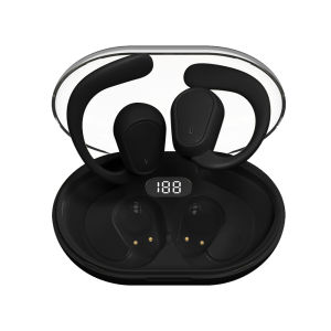 Kebidumei Wireless Bluetooth Earphone Headphones Outdoor Sport Headset 5.3 With Charging Bin Display Touch Control Earbuds for Music