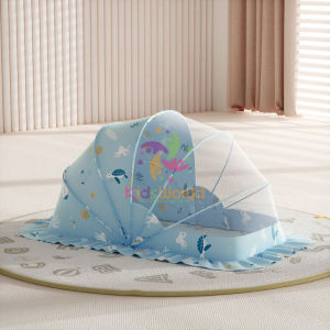 Màn chụp cho bé mùng lưới chụp chống muỗi KidMart gấp gọn thông minh phong cách Hàn Quốc chắn ánh sáng dùng cho giường và nôi cũi