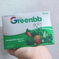 Cốm rau xanh green bb - Bổ sung chất xơ giúp nhuận tràng, giảm táo bón, tăng cường tiêu hóa (20 gói). 