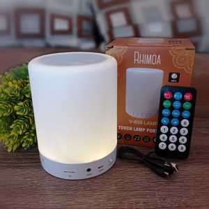 Speaker Murotal Lengkap 30 Juz Tahfidz Bluetooth Lampu LED Warna Warni Plus Jam Beker dan Radio 32 GB