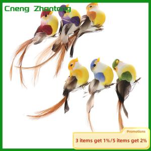 Cneng 1Pc Mini birds artificial foam feathers mini birds home party wedding decor