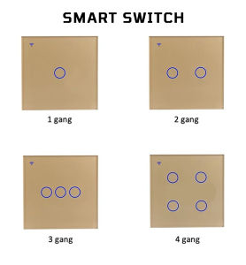 Smart Light Switch Touch Panel / Wifi Switch / Zigbee 3.0 / 20A Heater / Tempered Glass Customised Design