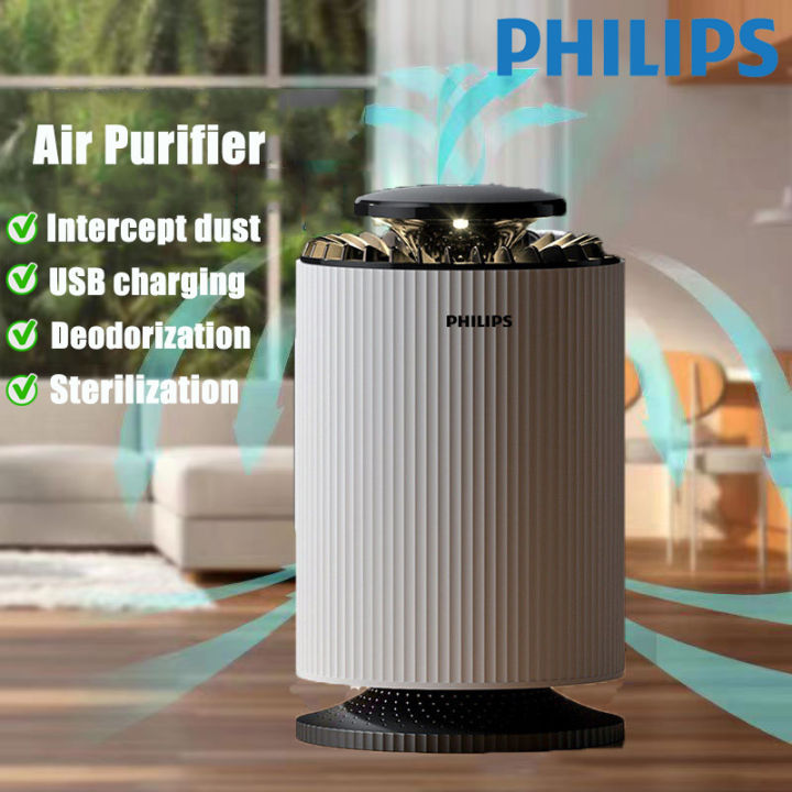 Philips Air Purifier HEPA Filter Negative Ion Air Cleaner Remove Formaldehyde PM2.5 Smoke Dust