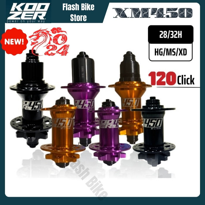 Hub Moay Ơ Xe Đạp KOOZER XM450 2024 6 Cá 3 Răng 120 Click 6 Vòng Bi 28 ...
