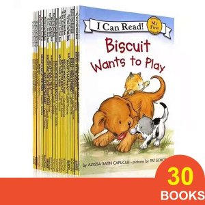 [SG Stock]I Can Read Biscuit Phonics (30 Books+1)