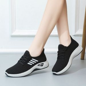 BONUS KAOS KAKI sepatu wanita import alas lentur jalan jalan joging santai lari