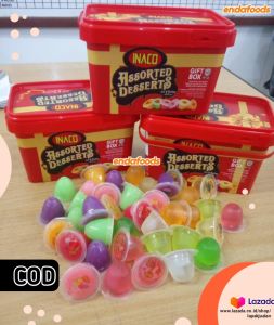 Inaco Mini Jelly Isi 40 Assorted Desserts Gift Box