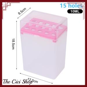 [The Cici Shop] 10ul 200ul 1ml 5ml 10ml Plastic Laboratory Pipettor Tip Box For Experiment Pipette Tip Holder Box Micropipette Plastic Box
