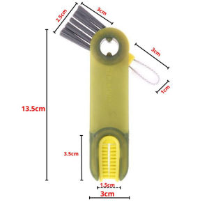 TY Sikat Botol 3in1 Sikat Multifungsi Pembersih Botol Sikat Pembersih Mulut Gelas Botol 3 IN 1 Alat Pembersih Botol Serbaguna