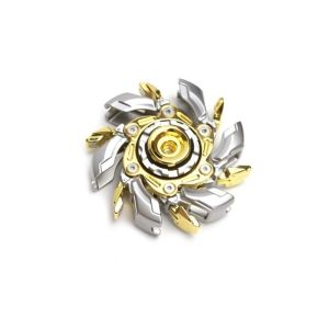 DJDK Mechanical Fidget Spinner Deformable Premium Alloy Gyro Toy Mood Buster ic Metal Fidget Sliders Anxiety Relief