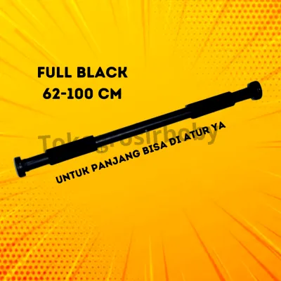 PULL UP BAR DINDING PINTU DOOR CHINNING ALAT UNTUK FITNESS OLAHRAGA 62-100 CM FREE SKRUP GARANSI