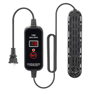 Efficient Aquariums Heater Precise Thermal Control Dry Burn Protections Heating Tool For Turtles Tanks Fish Bowl Safety