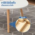 AIBG โต๊ะโต๊ะข้างเตียงโต๊ะกลมโต๊ะกาแฟมี4ขนาดให้เลือกโต๊ะญี่ปุ่นโต๊ะนั่งพื้นโต๊ะเตี้ยขนาดเล็โต๊ะห้องรับแขกสไตล์มินิมอล. 