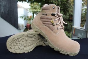 PROMO SEPATU SAFETY BOOTS DELTA TACTICAL LOW UJUNG BESI BERKUALITAS TERMURAH