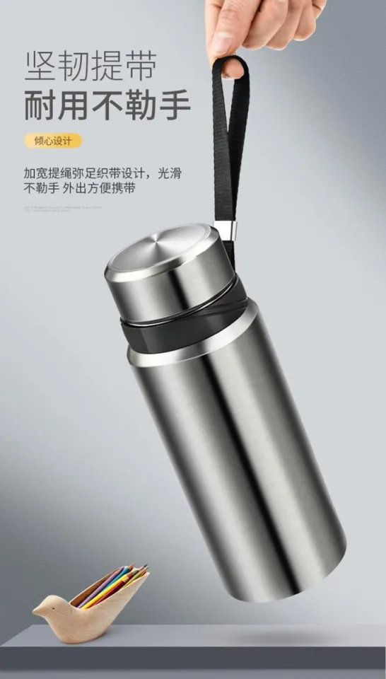 Botol Minum Thermos Stainless Steel 800ml Sporty -Besi insulasi