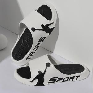 Sport Slippers for Men Fashion Non Slip Beach Sandals For Men Indoor Slippers Bathroom Slippers #COD