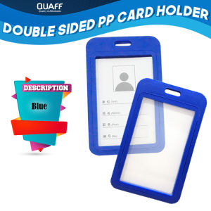 MP00 (5 pcs) Double Sided ID Holder Vertical | ID Jacket | ID Protector | ID Case for ID Cards (C-104V)
