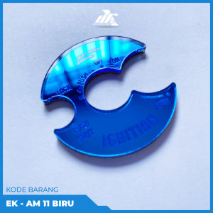 EMBLEM KUNCI AKRILIK / EMBLEM KONTAK NMAX OLD AEROX XRIDE 125 MX 135 FINO MIO M3 / EK AM 11