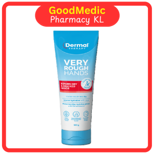 Dermal Therapy Very Rough Hands Hand Lotion 15% Urea 3% Dimethicone Rapid Relief Moisturizing Repair Dry Fissured Skin Australian Made 100g