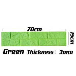10Pcs 3D Bricks Foam Wallpaper 70x77 Soft Bag DIY Waterproof  Wall Stickers Home Decor 35*30CM and 70*15CM