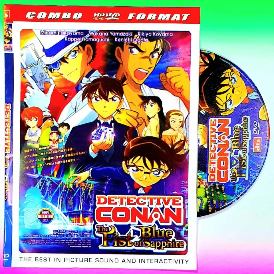 KASET DVD FILM DETECTIVE CONAN THE MOVIE-DETECTIVE CONAN DVD-DVD DETECTIVE  CONAN-KASET DVD FILM