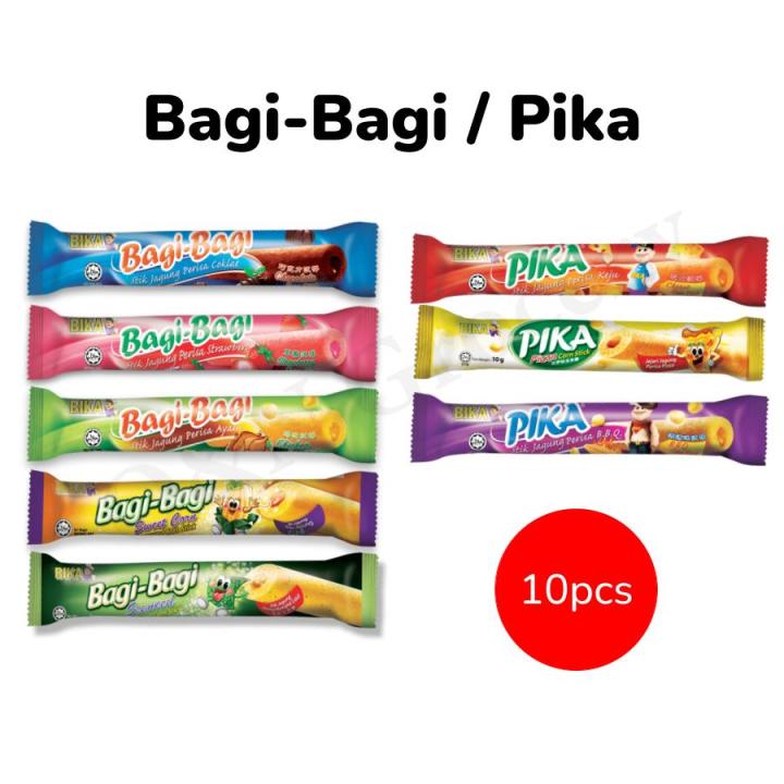 【10pcs】Bika Bagi-Bagi / Pika Corn Stick / Stick Jagung | Lazada