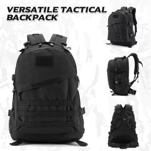 Nanjiren 45L Person Survival Outdoor Combat Assault Bag Hiking Hunting Bag Large Tactical Backpack Travel Bag