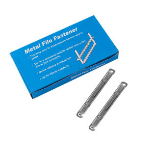 Paper Fastener Metal 50 Pcs Pengikat Kertas Dokumen Map Amplop