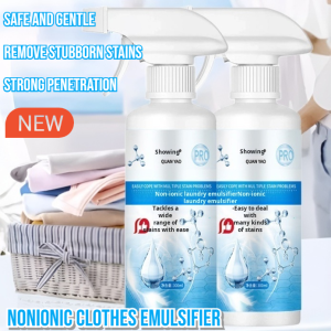 Nonionic Clothes Emulsifier Powerful Stain Removal Oil Stains Yellowing Stain Removal Penetrant Spray