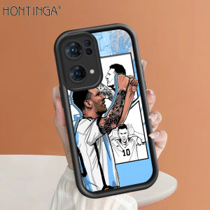 Ốp Messi cho Oppo RENO 11 10 Pro Plus Pro + 2 3 4 Pro 4z 4F 5 Pro 5F 6 6Z 7 8 Pro 7Z 8 Pro 7Z 8t 8Z 5g F21 Pro 4G Ốp vuông Nguyên bản mềm silicone máy ảnh bảo vệ cao su chống sốc trường hợp Ốp điện thoại softcase bán chạy nhất
