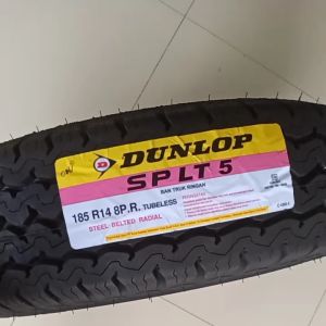 BAN LUAR DUNLOP 185 SP LT5 R14 TUBELESS BAN TRUK RINGAN CARRY FUTUR SS T120SS L300 GRAND MAX UNIVERSAL COD BAYAR DI TEMPAT