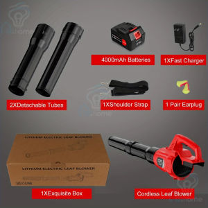 Ultra-high power leaf blower cordless blower garden leaves suitable for garden cleaning dust removal and snow removal