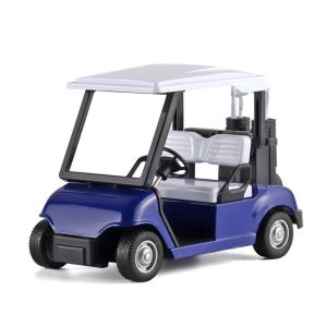 BESTOUR Alloy Golf Cart Replicas Miniature Size Pull-back Mechanism Golf Cart Model Premium Funny Kids Car Toys Desktop