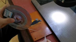 ACF Conductive Low Temperature Adhesive LCD Screen Flexible Printed Circuit ACF Adhesive ACF Conductive Adhesive AC-7813YM-25