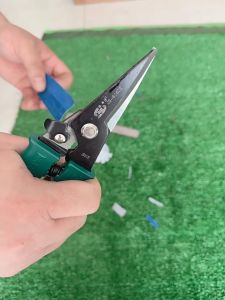 High Hardness Multifunctional Iron Sheet Scissors Industrial Electrician Scissors Comfortable Grip