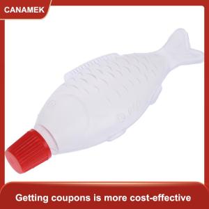 【CANAMEK】 10 cái chai nước mắm 4ml dụng cụ Sushi Gia vị mù tạt Bình đựng nước sốt