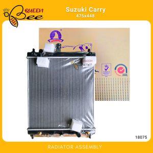 QUEENBEE 18075 Suzuki Carry Radiator Assembly A/T 475x448x26mm 1ROW (Polar)