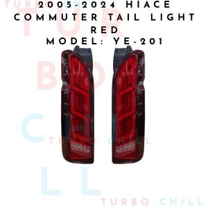 YE-201 2005-2024 HIACE commuter TAIL LIGHT Red
