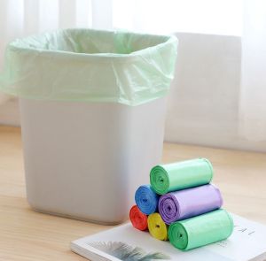 CUỘN TÚI ĐỰNG RÁC SINH HỌC TỰ PHÂN HỦY 05KG - Túi đựng rác màu đen tự phân huỷ sinh bảo vệ môi trường