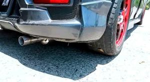 KERING GAHAR COD✅ TERLARIS DAN TERMURAH KNALPOT MOBIL OMEGA HITAM UJUNG 25 INCHI