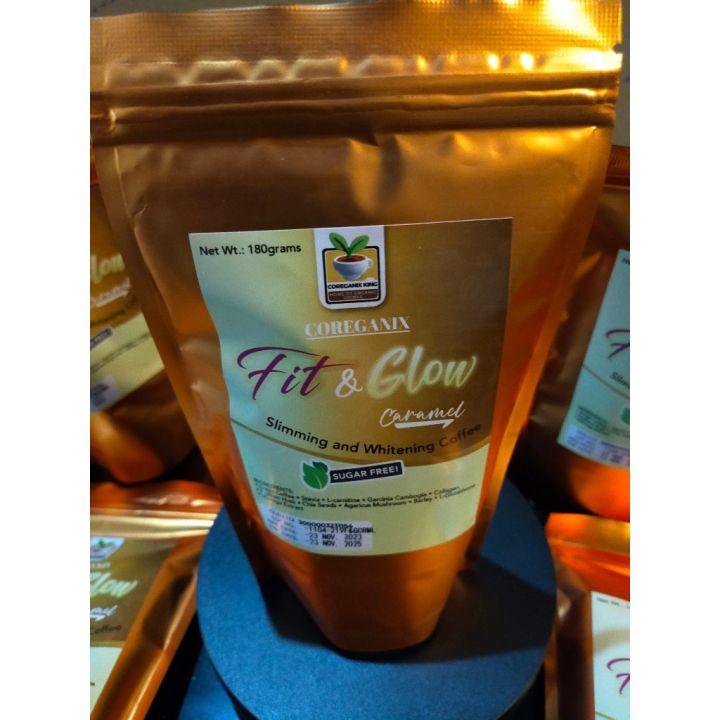 NEW Keto Coffee Caramel 180g Fit n Glow w Collagen