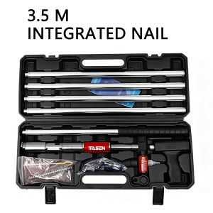 IFASEN 3.5M Extendable Manual Steel Nail Gun Heavy Duty Extension Rod Puncher Nailer Paku Tembak Dinding Pipe