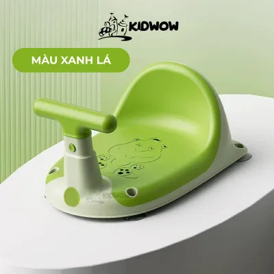 Ghế Ngồi Tắm Chống Trượt có tựa lưng và đế chống trượt nhựa PP an toàn cho bé từ 6 tháng trở lên